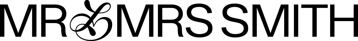 Mr&Mrs Smith primary black logo