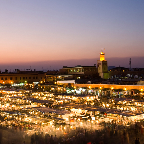 Try bastilla: sugar-dusted pigeon-pie